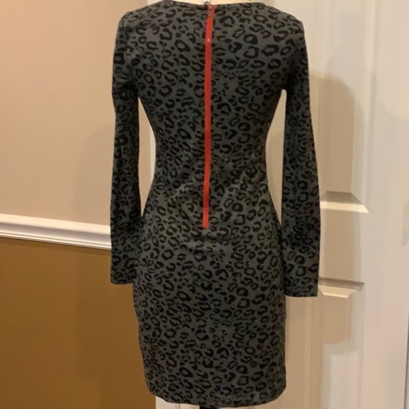 Leopard Sweater Dress 